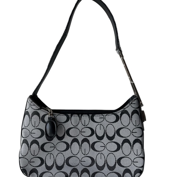 Stylish Black and Gray Shoulder Bag - Picture 1 of 4